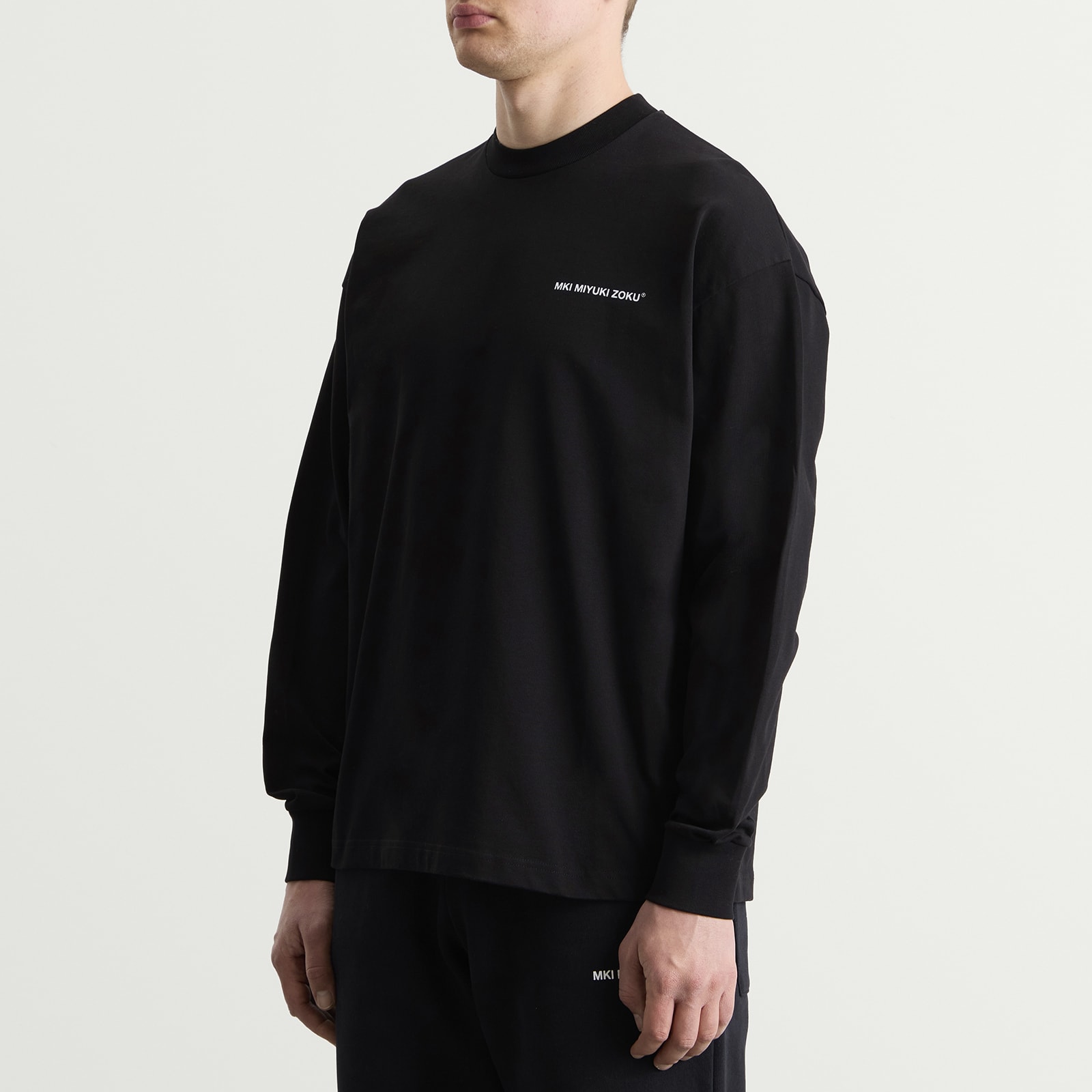 Men's Uniform Long Sleeve T-Shirt Black