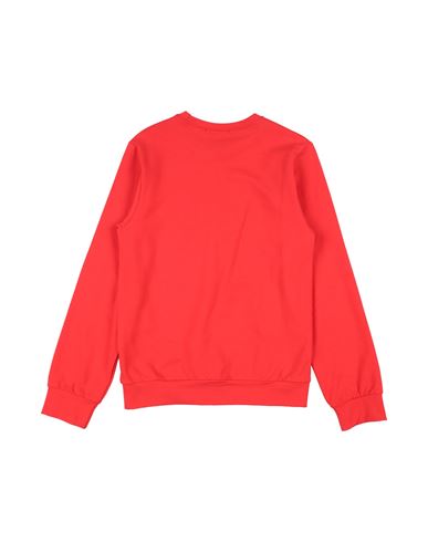 Kid Boy Sweatshirt Red Size 10 Cotton, Elastane