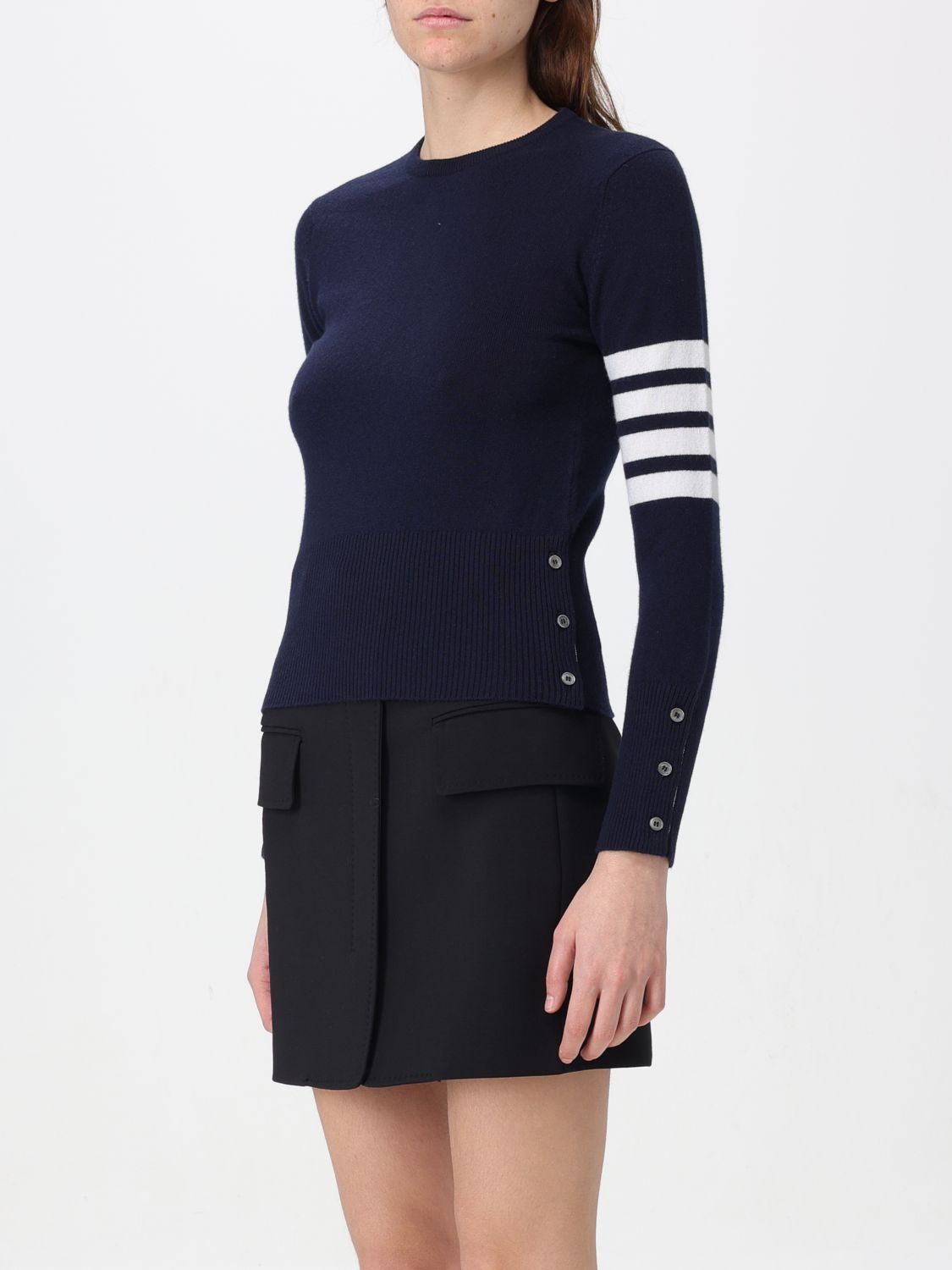 Sweatshirt Woman color Blue
