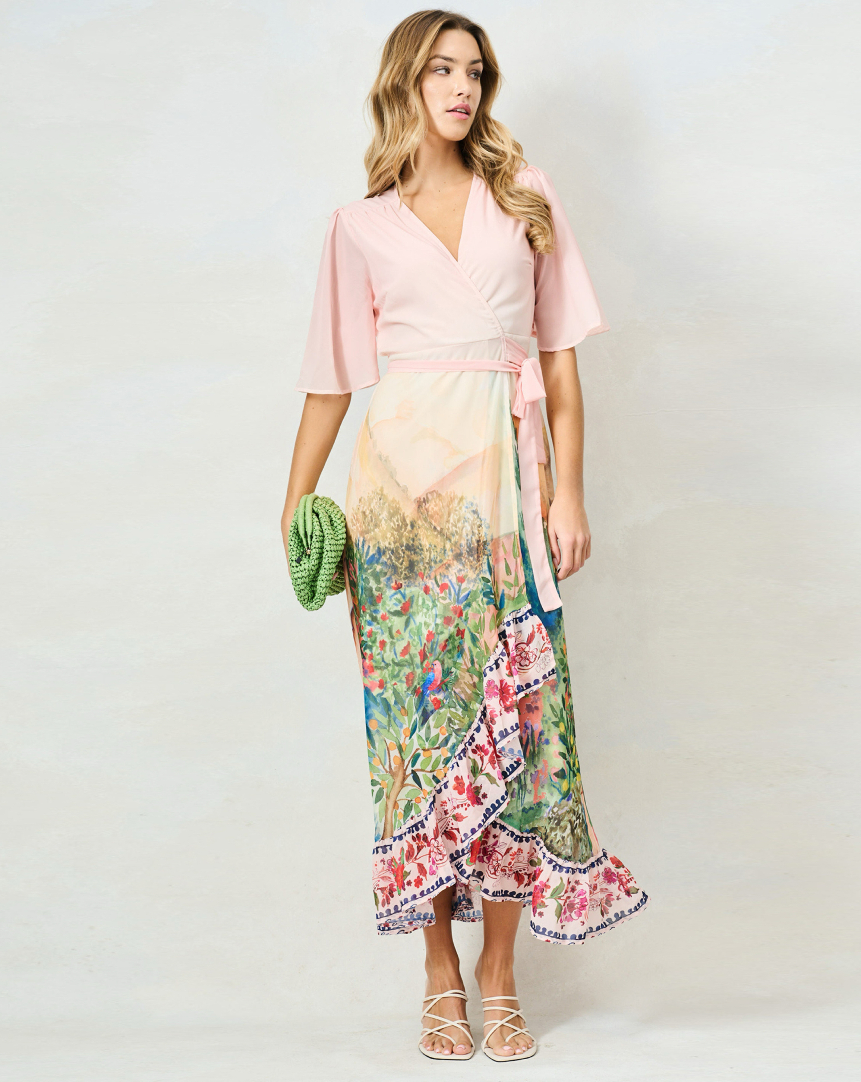 Hope & Ivy Morocco Maxi Wrap Dre