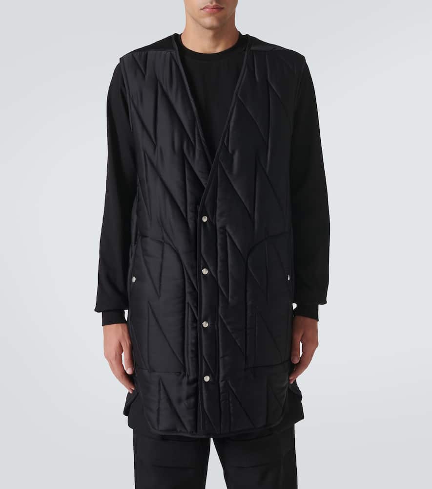 Quilted puffer vest