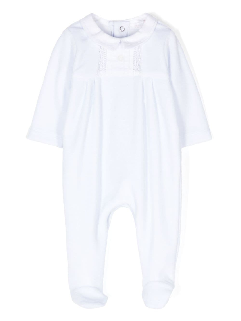 Logo-plaque pajamas - Blue