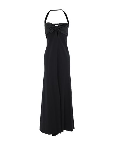 Woman Maxi dress Black Size 4 Viscose, Polyamide, Elastane, Acrylic