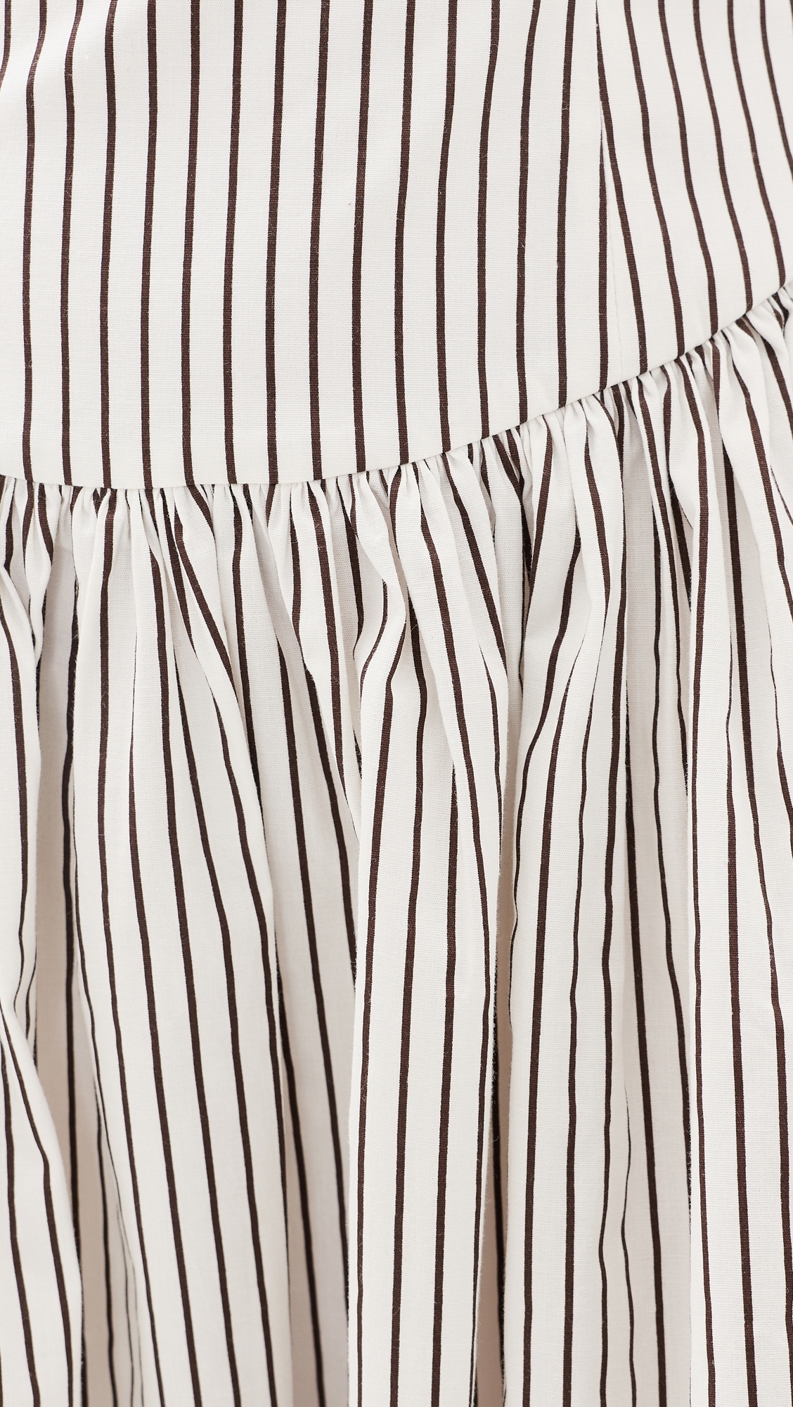 O. p.t Ava Dress Cream Brown Stripe