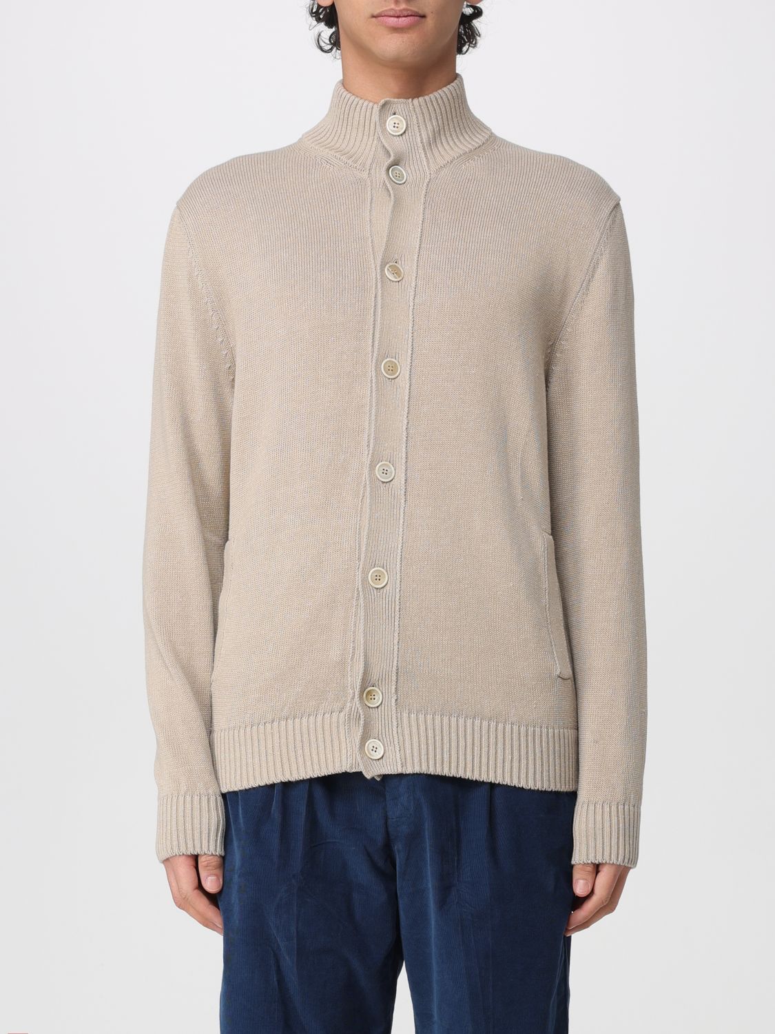 Sweater Men color Beige