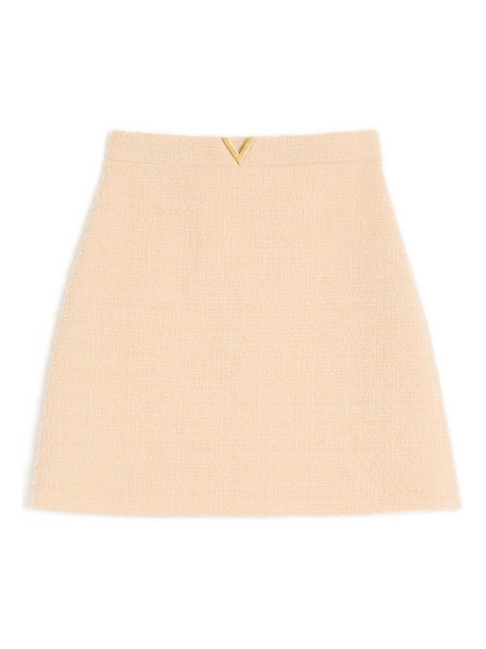 VLogo Signature wool skirt