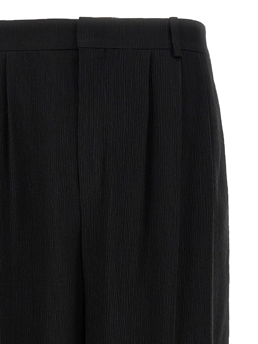 Black Silk pants