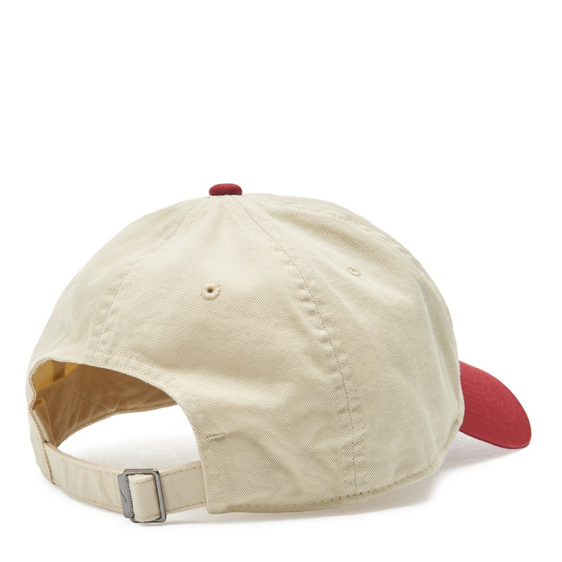 Club Futura Washed Hat Shoes (Light Khaki/Red)