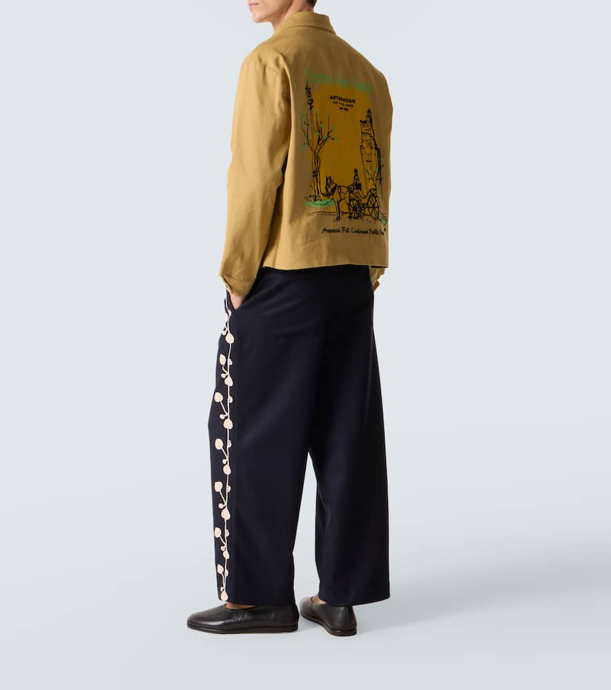 Central Park cotton blouson jacket