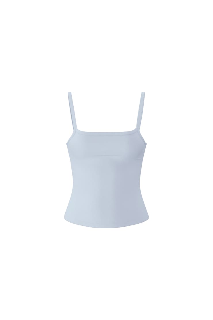 Sleek Scoop Cami Top - Blue - Women Clothing