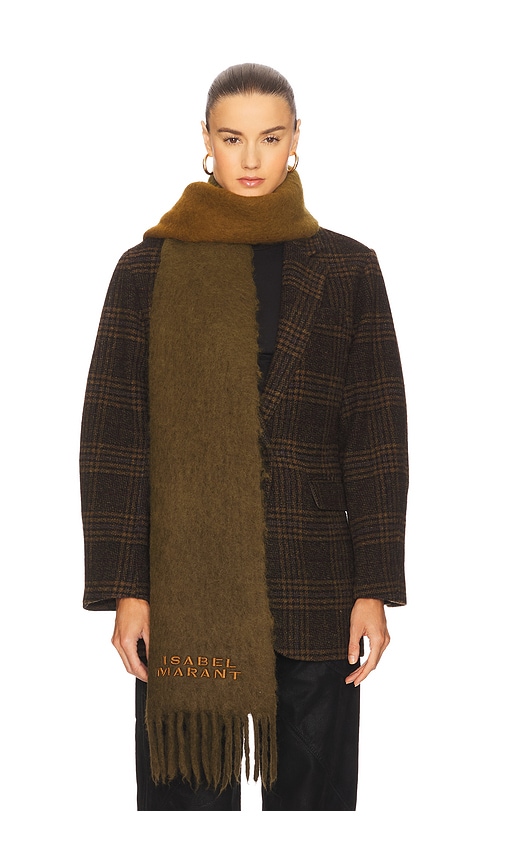 Isabel Marant Firna Scarf in Tan