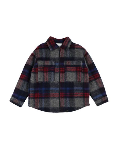 Kid Boy Jacket Grey Size 12 Wool, Polyester