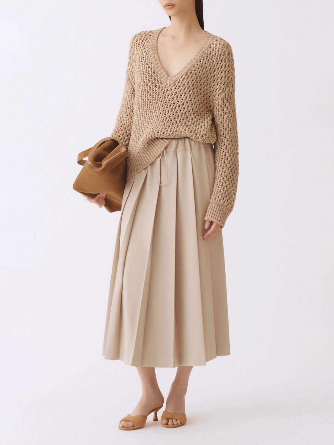Sweater Woman color Beige