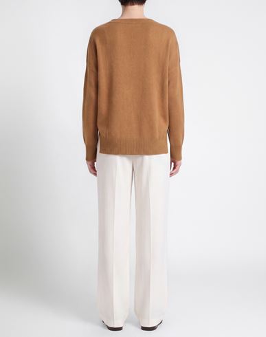 Woman Sweater Camel Size 6 Cashmere