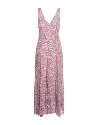 Woman Maxi dress Fuchsia Size 2 Viscose