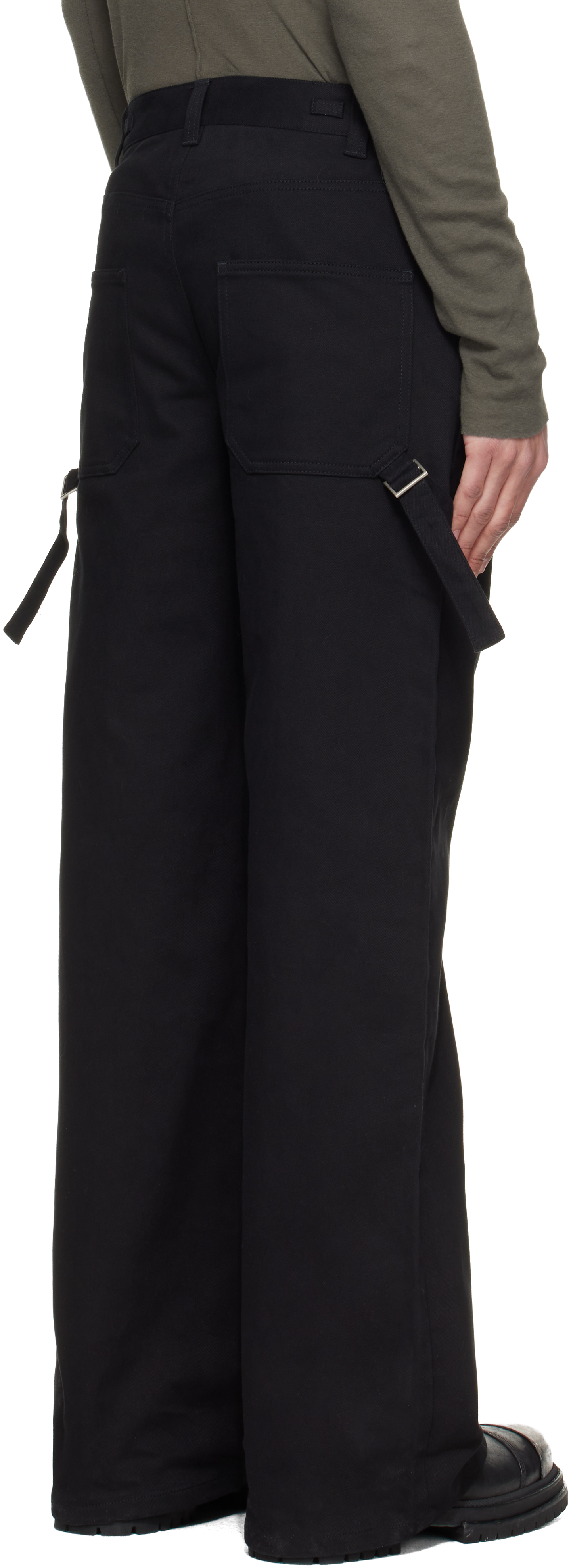 Black Gait Jeans