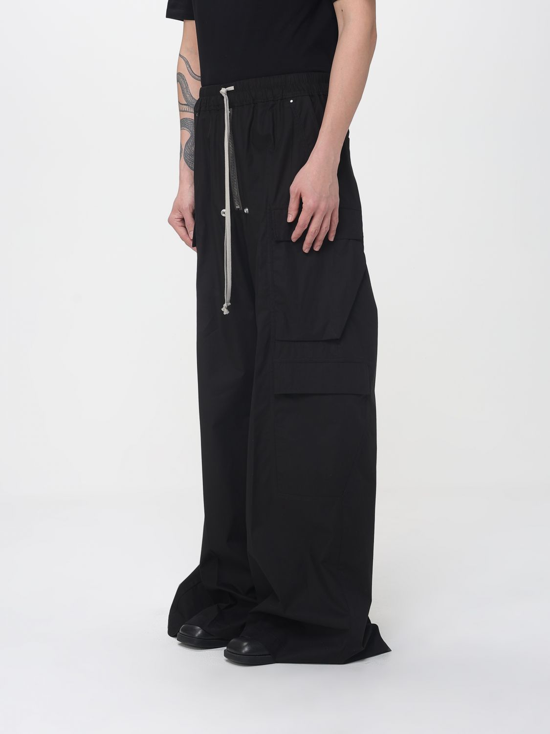 Pants Men color Black