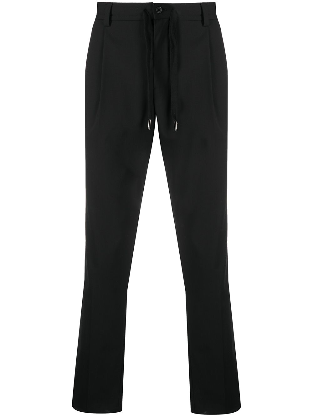 Cropped tailored trousers - Black