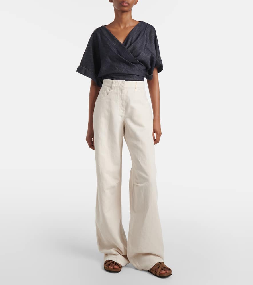 Wide-leg jeans