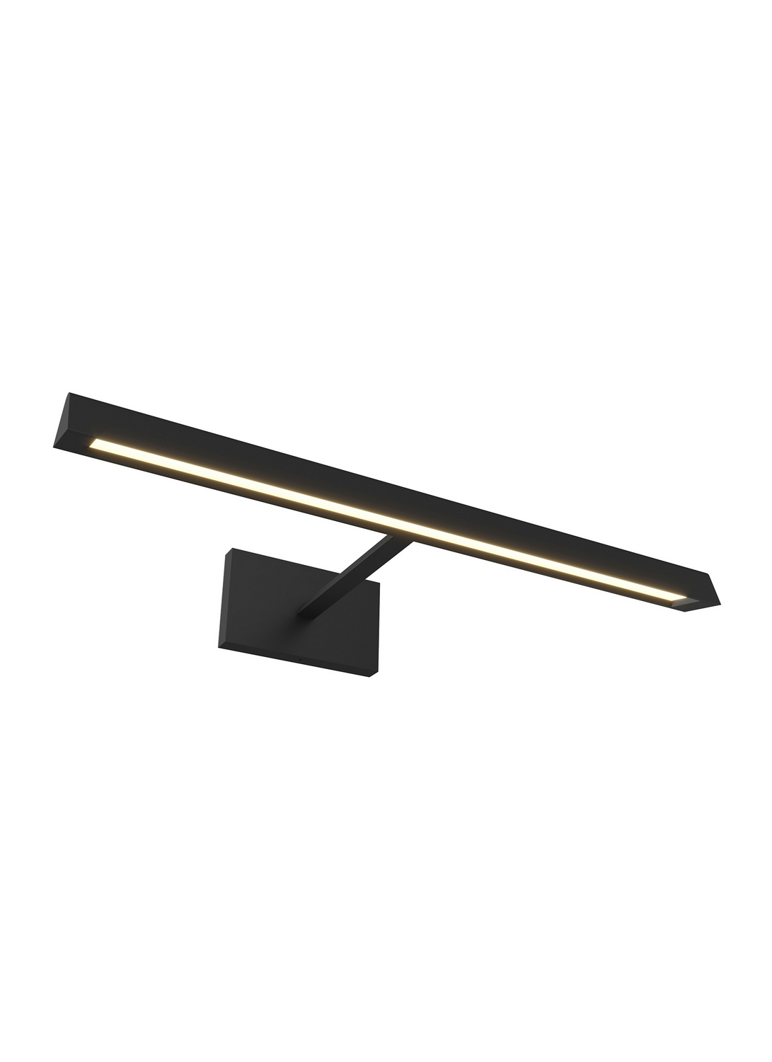 Nightshade Black LED Wall Sconce from the Dessau Collection