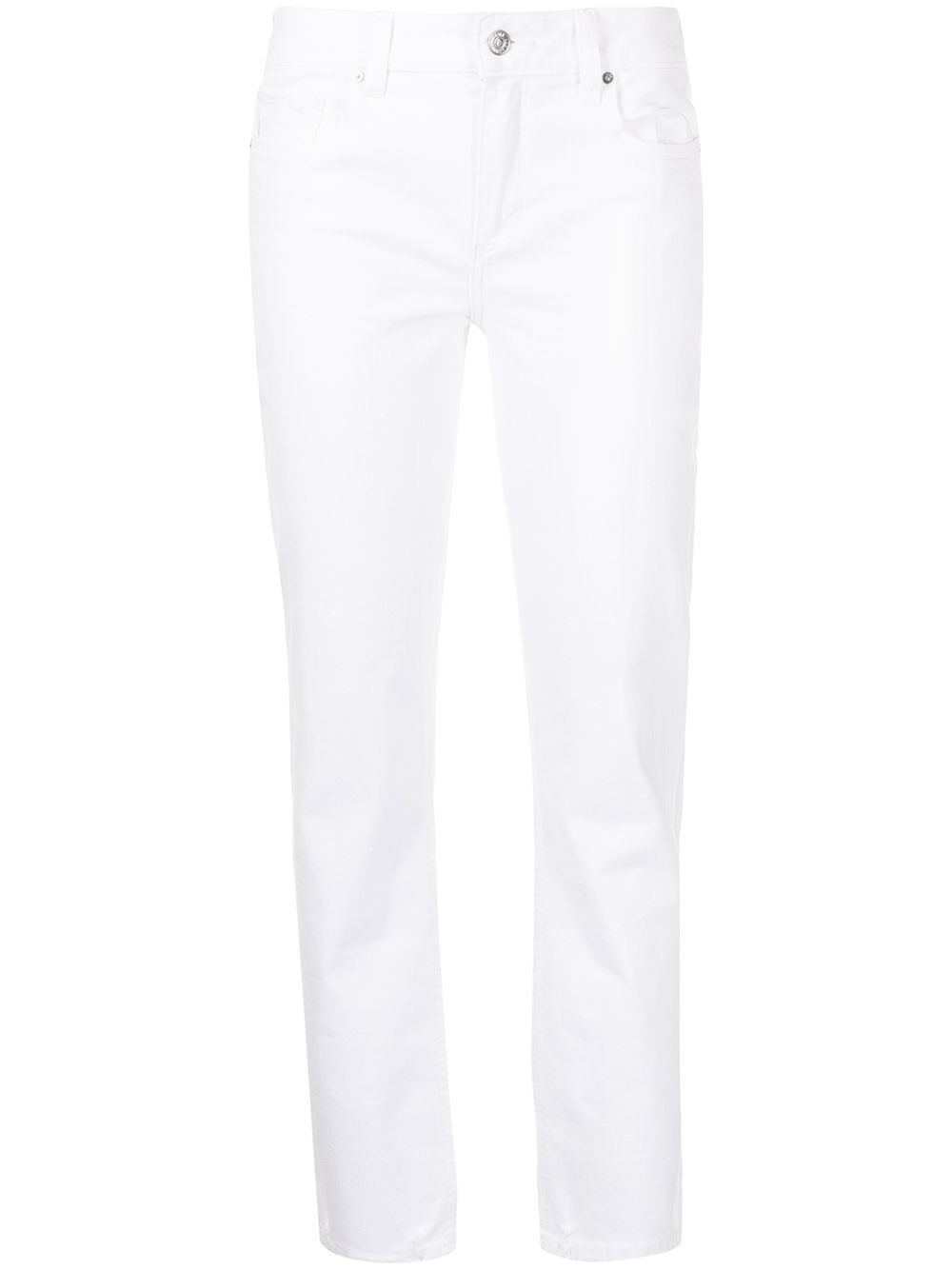 Amber straight-leg jeans - White