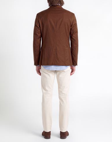 Roberto P Luxury Man Blazer Camel Size 42 Viscose, Wool, Elastane