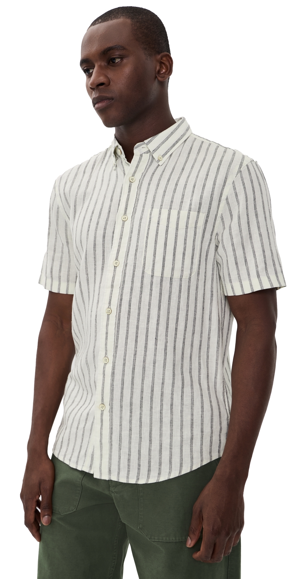 Breeze Shirt Moonlight Stripe
