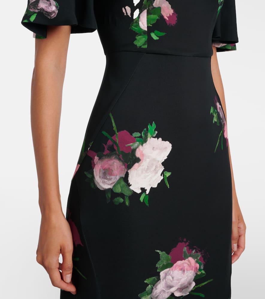 Floral midi dress