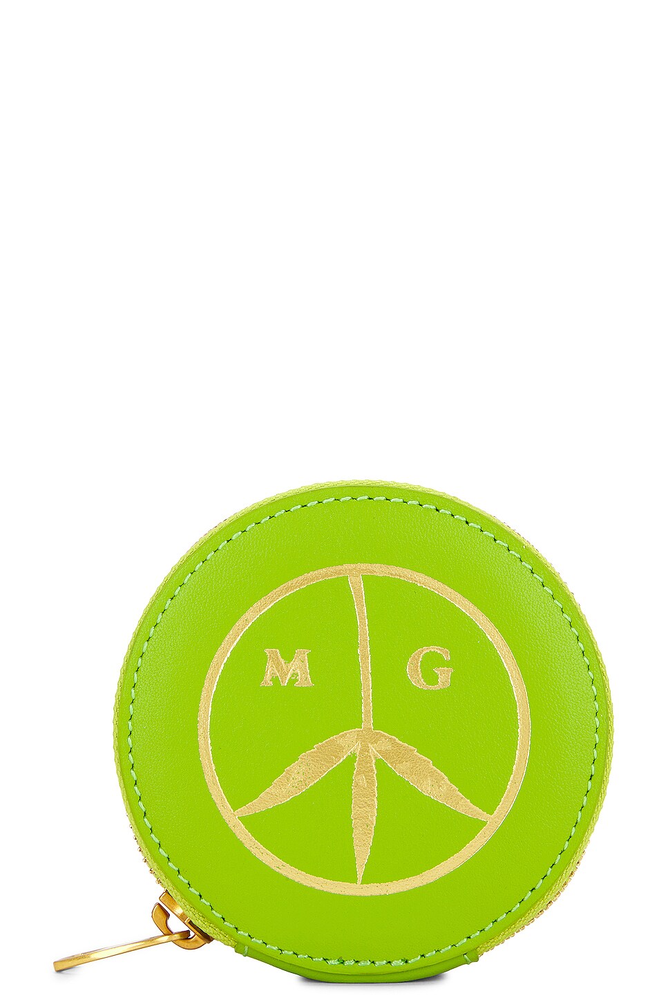 Mister Green Round Satchel Wallet in Green