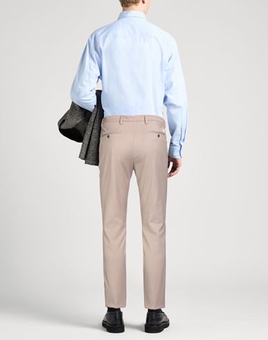 Man Pants Taupe Size 34 Polyester, Viscose, Elastane