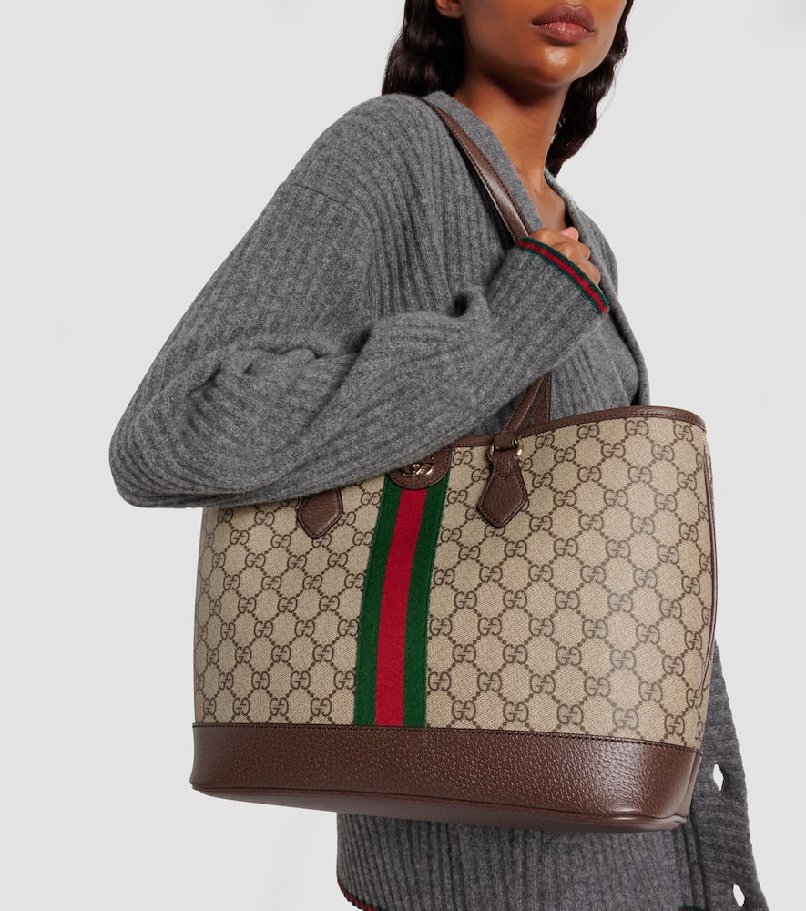 Ophidia GG Canvas Medium tote bag