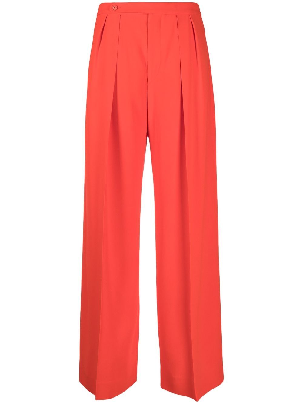 Tailored wide-leg trousers