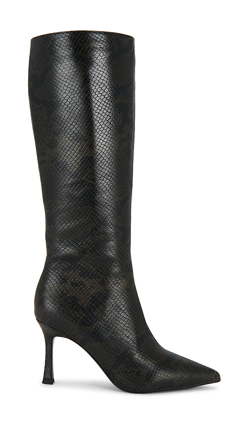 BLACK SUEDE STUDIO Draya 80 Boot in Brown. 39. Also