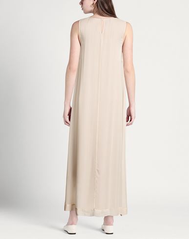 Woman Maxi dress Beige Size 2 Viscose