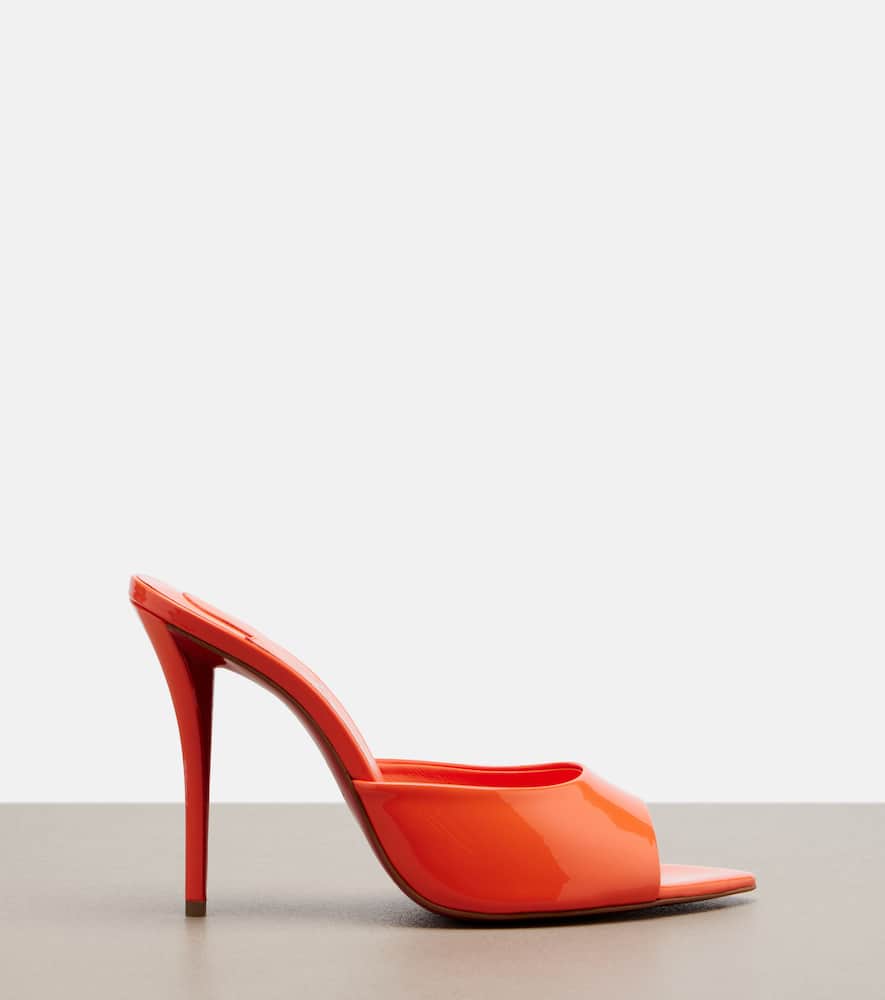 Miss Z patent leather mules