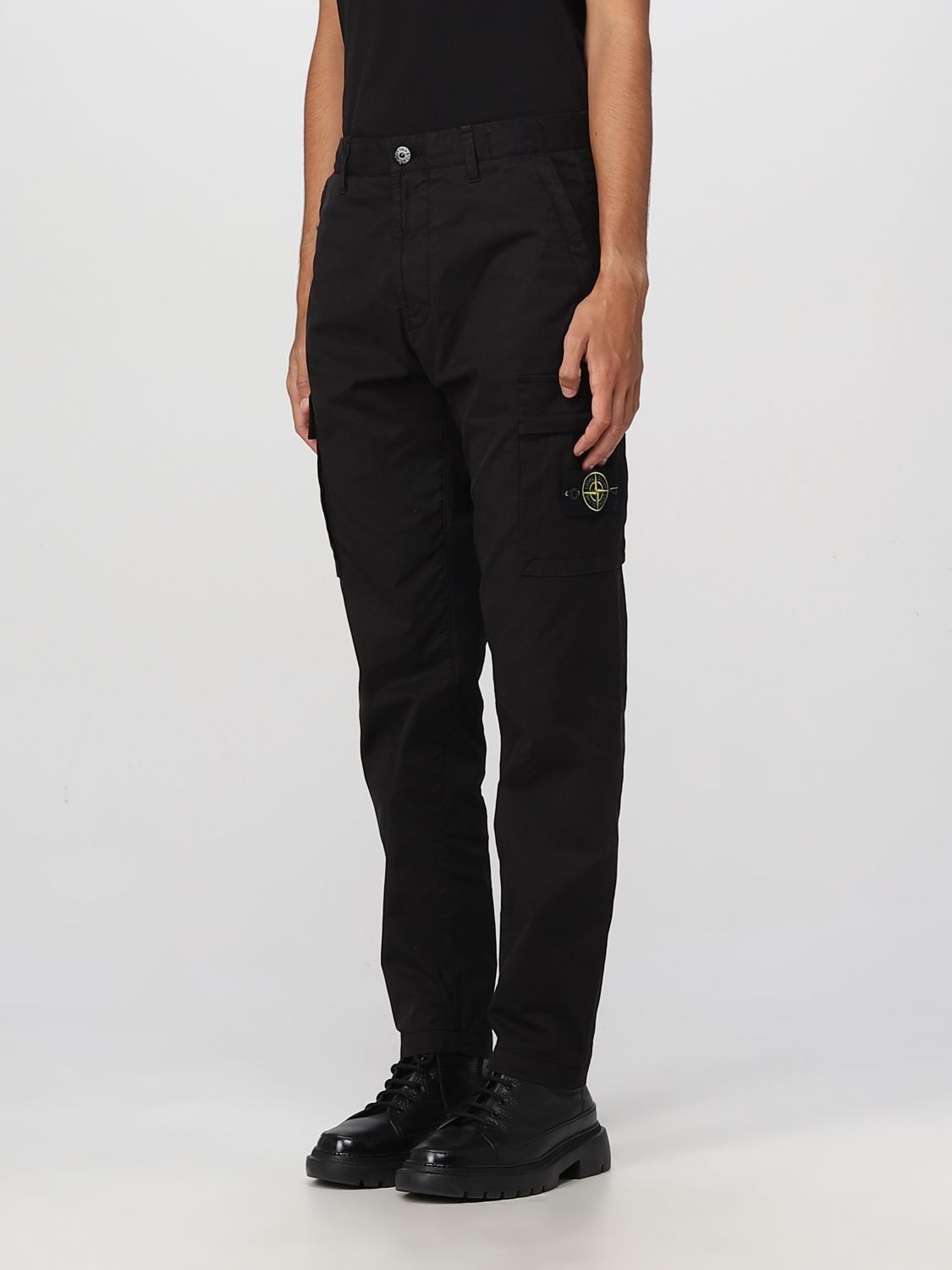 Pants Men color Black