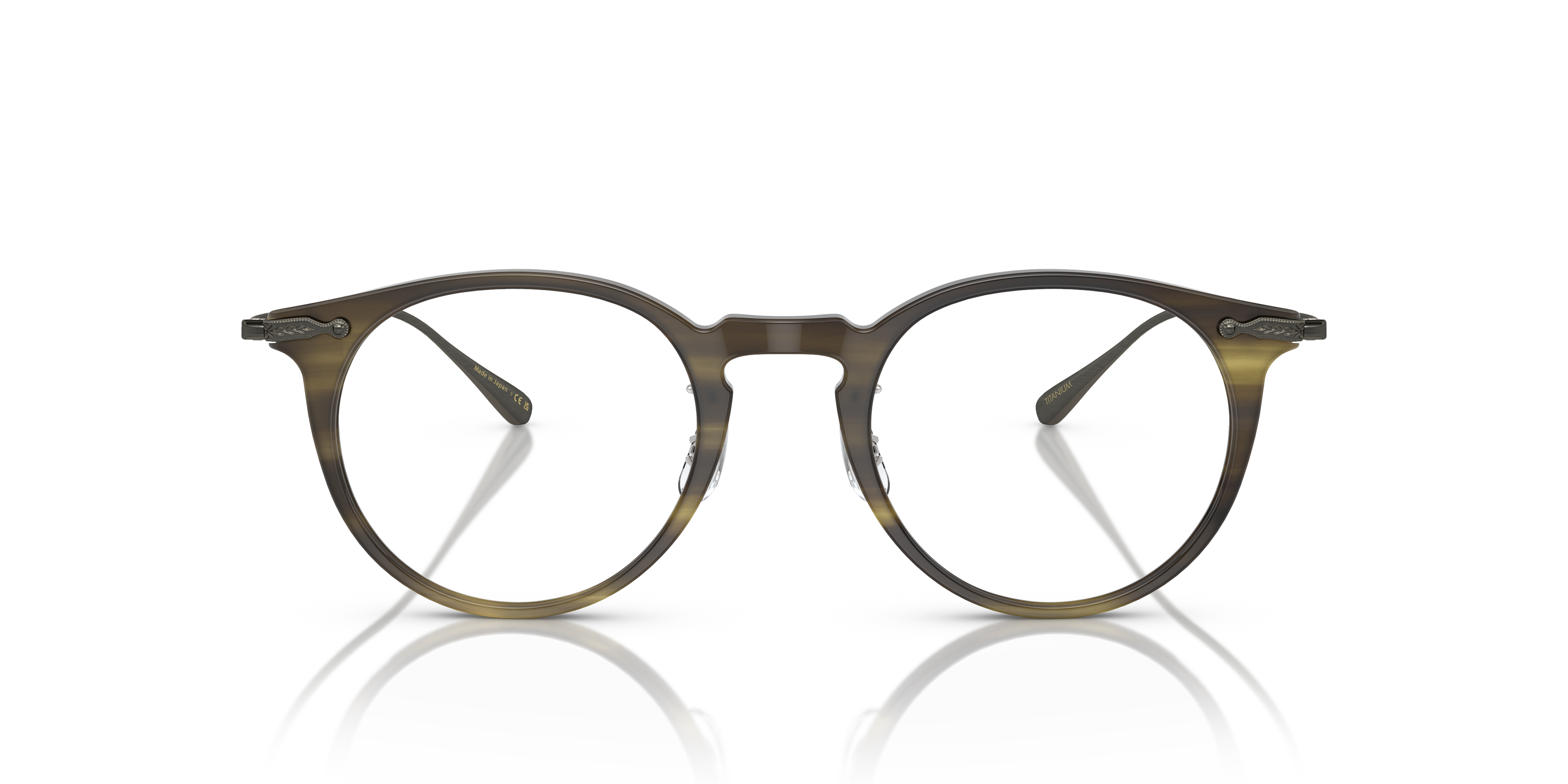 Oliver Peoples Unisex Oliver Peoples OV5343D MARRET 1004 Optical frames Acetate Green Transparent Pantos Norma