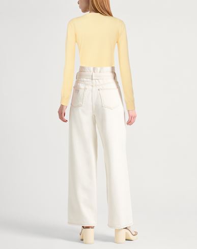 Woman Sweater Pastel yellow Size 6 Cashmere