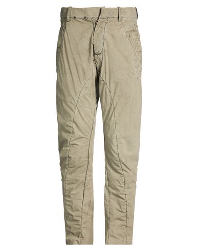 Man Pants Military green Size 30 Cotton, Elastane