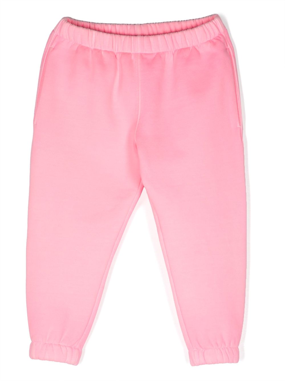 Fleece-knit track pants - Pink