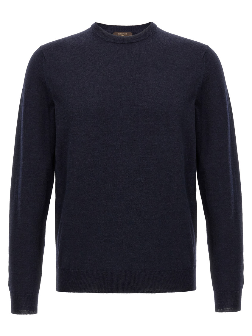 Blue Wool Sweater