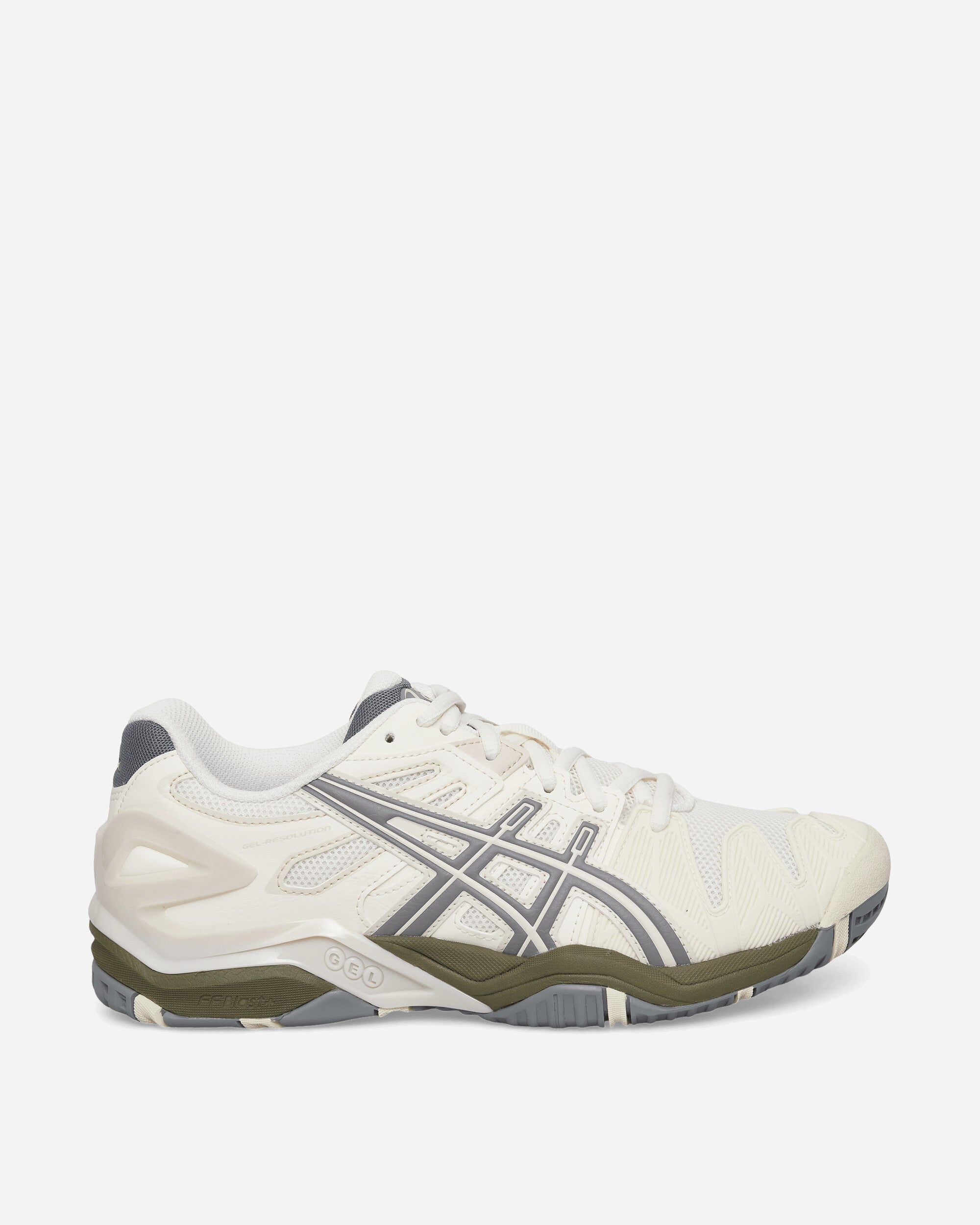 Men's Gel-Resolution 5 in Cream/Clay Grey