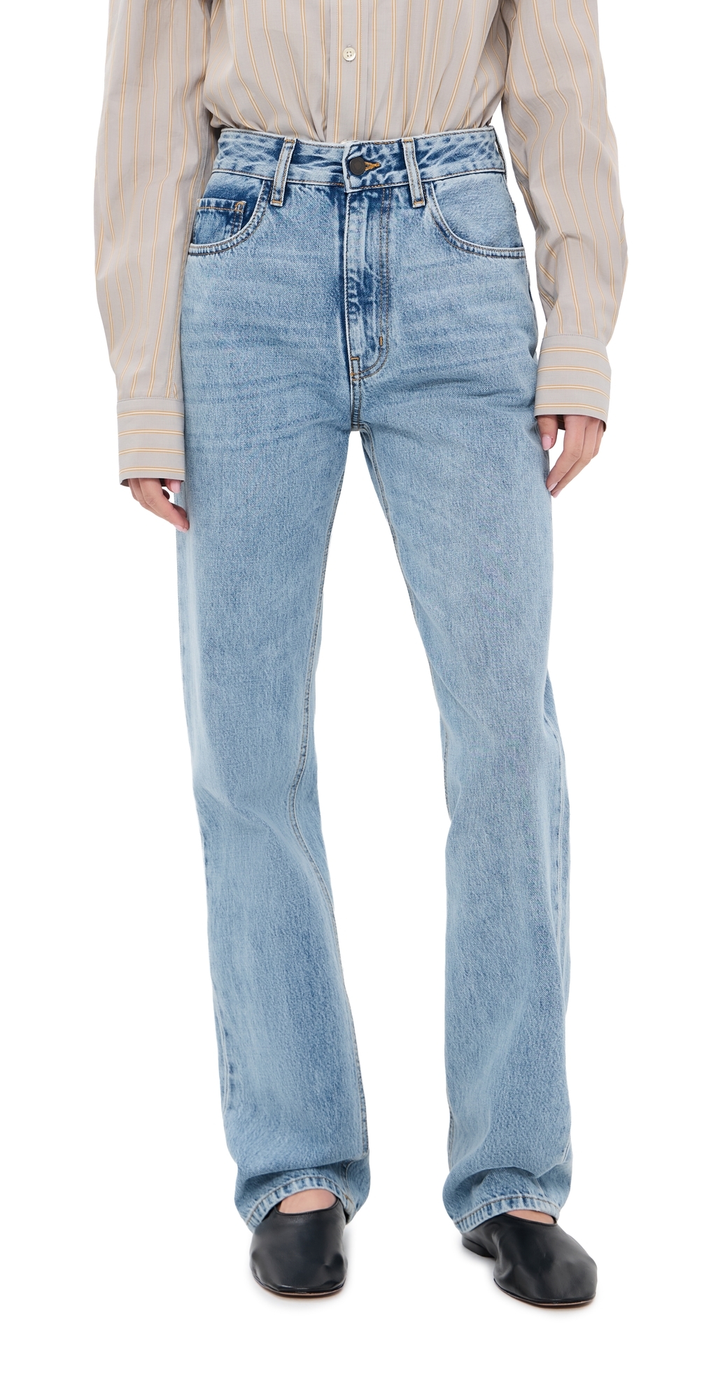 Farah Classic Bootcut Jeans Vintage Light Blue
