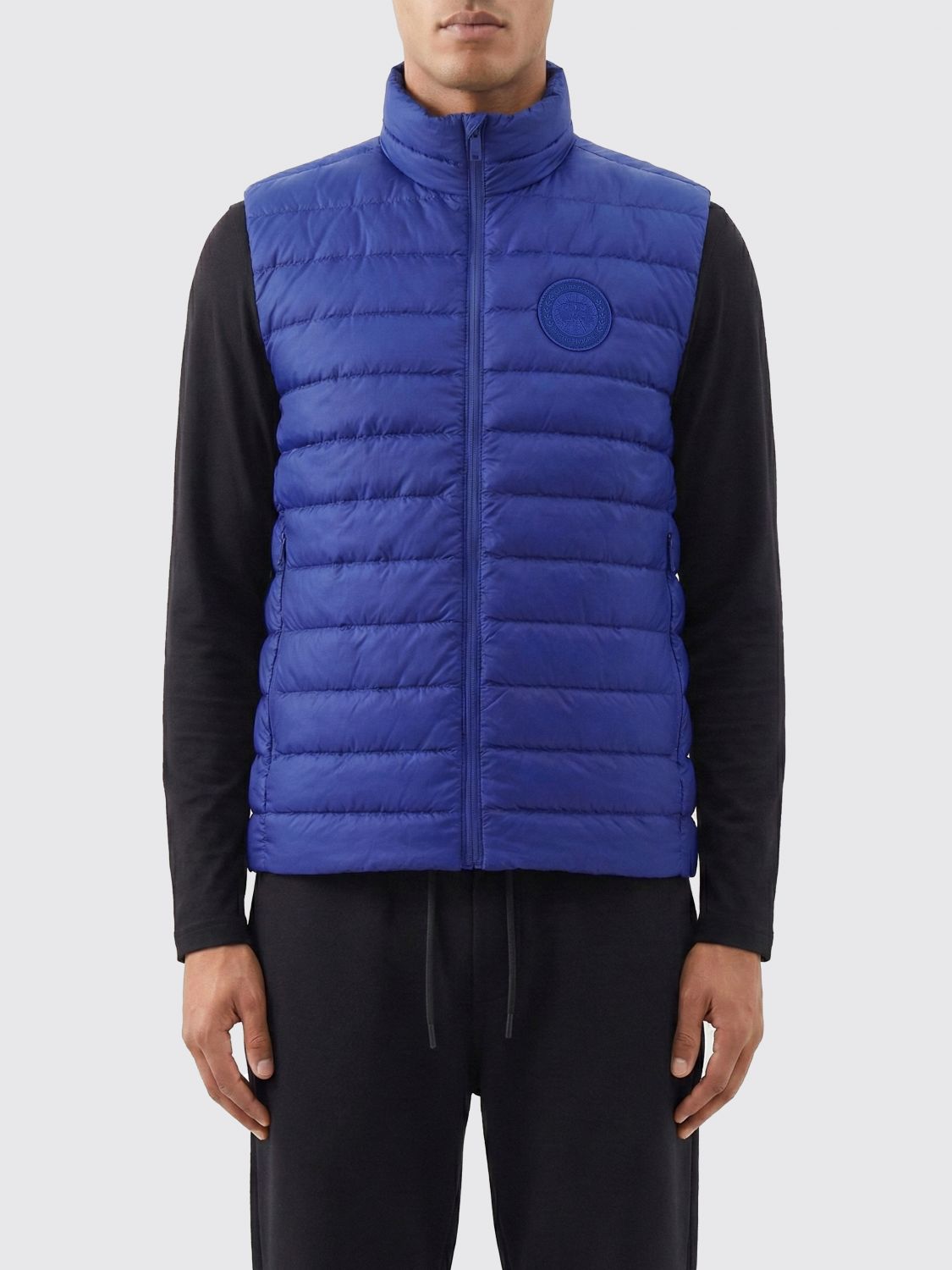 Suit Vest Men color Blue