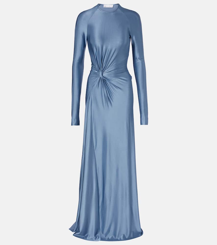 Jersey maxi dress