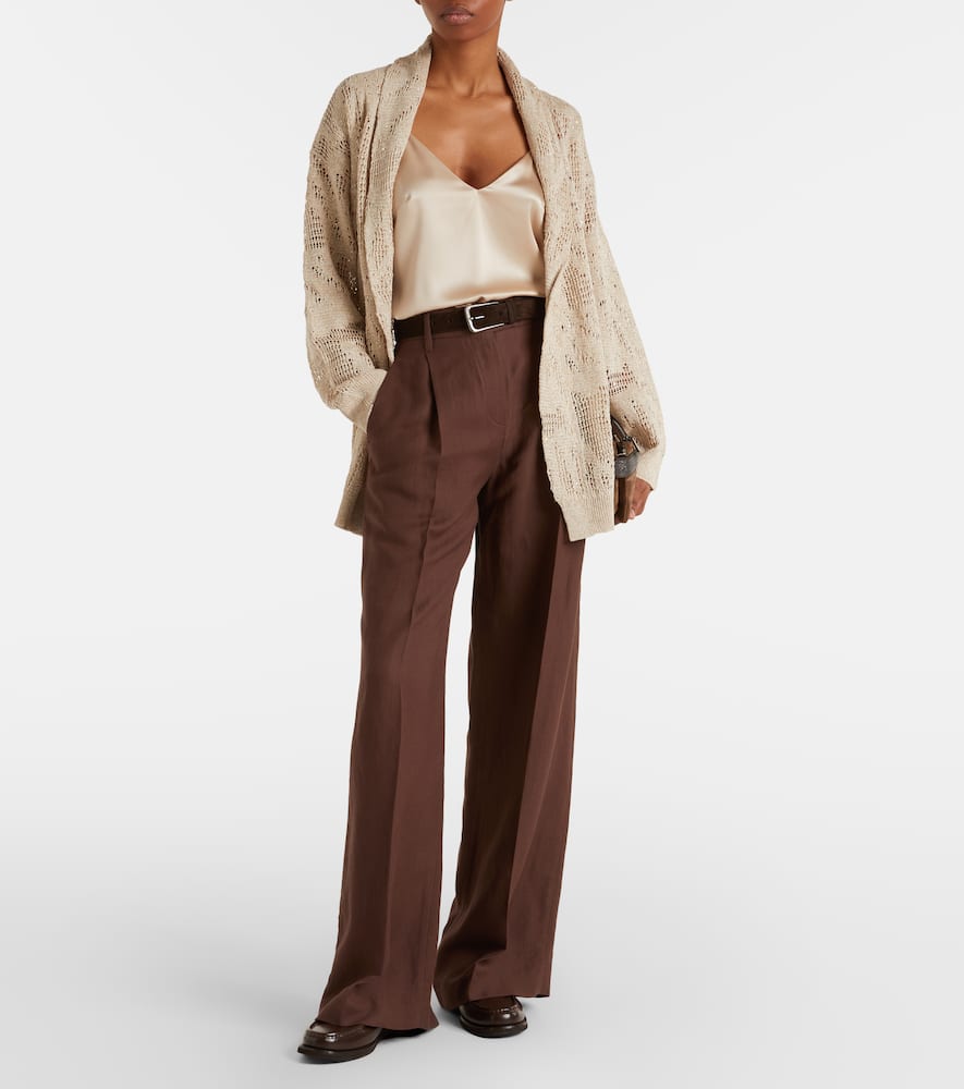 Silk-blend satin camisole