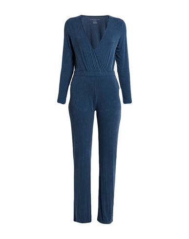 Woman Jumpsuit Slate blue Size 1 Cupro, Elastane