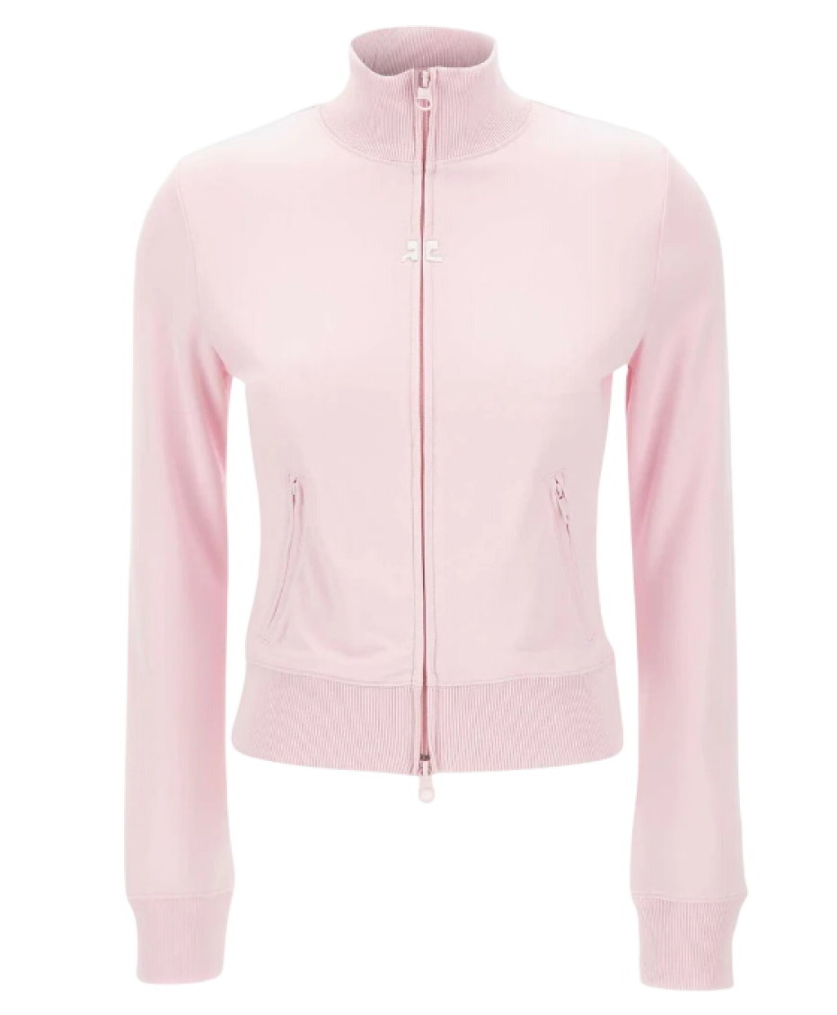 Courrèges - signature tracksuit jacket high collar