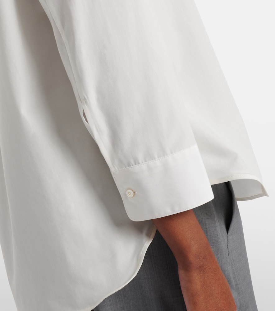 Chicca cotton poplin shirt
