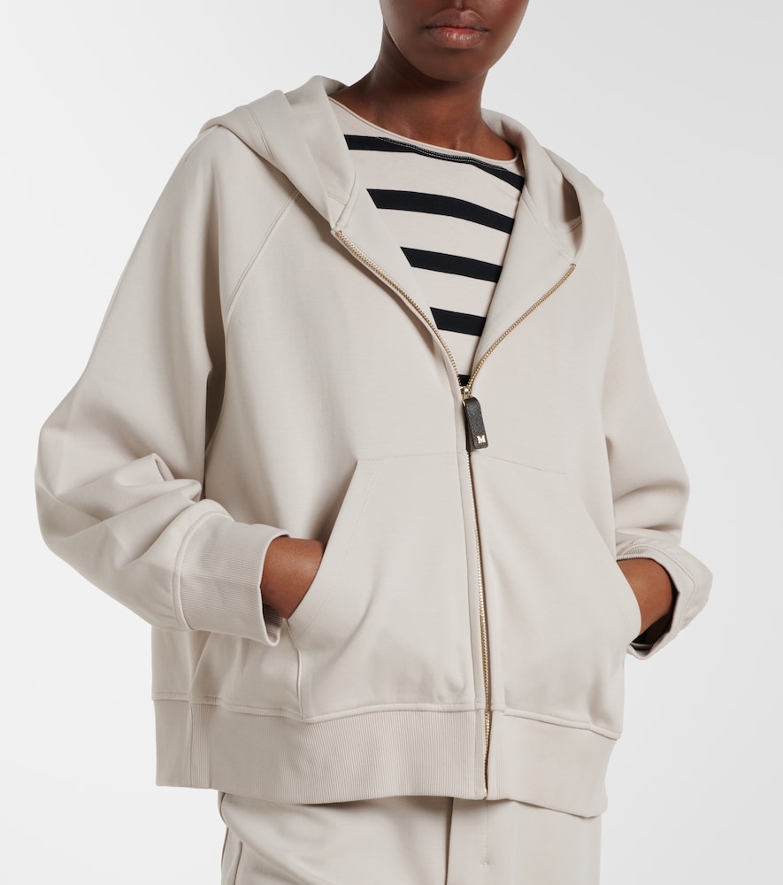 Alma cotton-blend hoodie